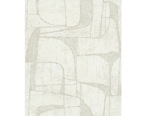 MARBURG Vliesbehang 82450 Leyla abstract beige Behang met abstract patroon voor wanddecoratie