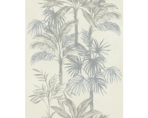 MARBURG Vliesbehang 82455 Leyla bloemen beige Behang met palmbomenmotief