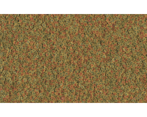 Close-up van visvoer vlokken