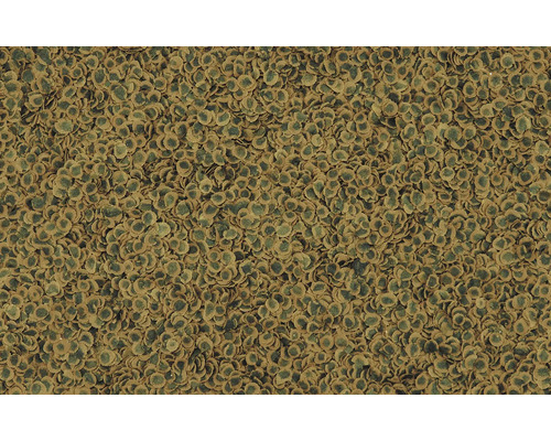 Close-up van visvoer vlokken