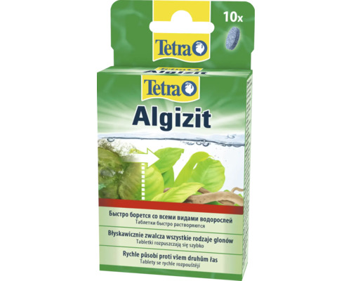 Tetra Algizit anti-algenmiddel, verpakking met tien tabletten