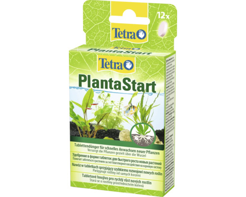 Tetra PlantaStart mesttabletten verpakking met twaalf stuks