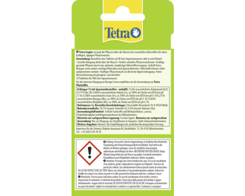 Tetra Crypto plantenvoeding tabletten voor aquariumplanten