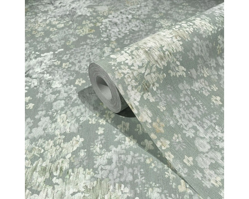 Rol vliesbehang met bloemmotief