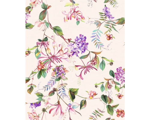 MARBURG Vliesbehang 47457 Flora bloemen roze Bloemenbehang met bloemmotieven