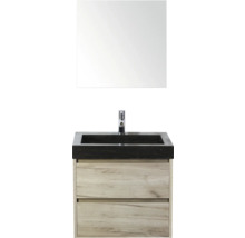 Wastafelcombinatie met spiegel, wastafel en onderkast