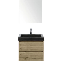 Wastafelcombinatie met spiegel, wastafel en onderkast