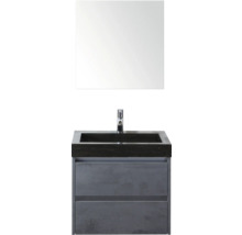 Wastafelcombinatie met spiegel en wastafelonderkast