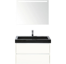 Wastafelcombinatie met spiegel en onderkast