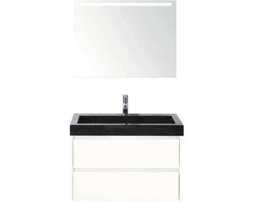 Wastafelcombinatie met spiegel en onderkast