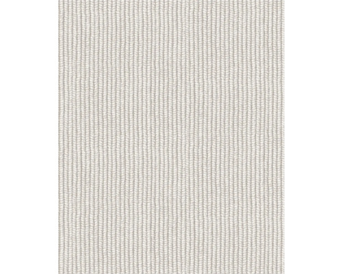 MARBURG Vliesbehang 47485 Flora textieloptiek beige Behang met gebreid patroon