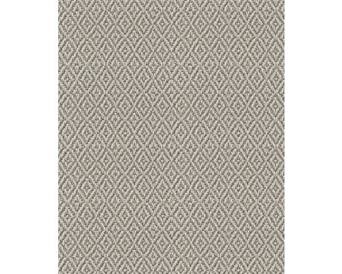 MARBURG Vliesbehang 47487 Flora textieloptiek beige Close-up van een tapijt met visgraatmotief