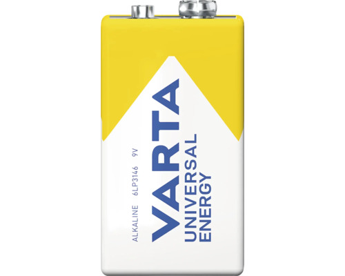 VARTA Batterij 9V 3 st.
