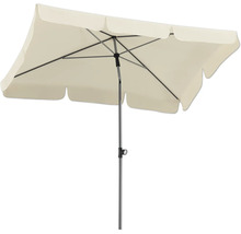 Vierkante parasol voor de tuin