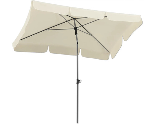 Vierkante parasol voor de tuin