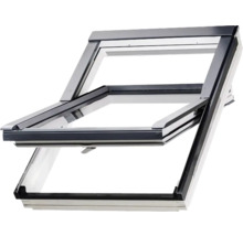 FAKRO GREENVIEW Dakraam kunststof met houten kern FTU-V6 U30 AUMX 6 (bxh) 78x118 cm RAL 7016