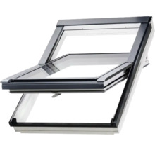 FAKRO GREENVIEW Dakraam kunststof met houten kern FTU-X P50 AUMX 8 (bxh) 94x118 cm RAL 7016