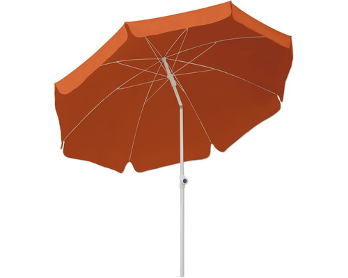 Open parasol met middenstok