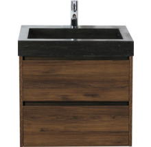 Wastafelonderkast met twee laden en wastafel