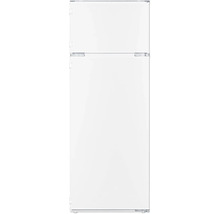 Witte koelkast met vriesvak bovenaan