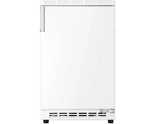 Witte koelkast met handgreep