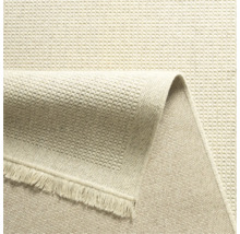 Textiel tapijt met franjes