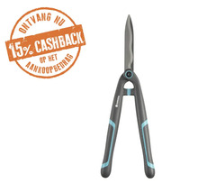 Gardena heggenschaar met 15 procent cashback op het aankoopbedrag