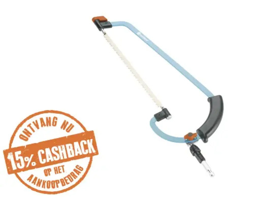 GARDENA Combisysteem beugelzaag 350 mm
**CASHBACK ACTIE GARDENA**