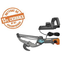 Gardena takkenschaar met houder en trekkoord, 15 procent cashback actie.