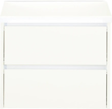 Wastafelonderkast met twee laden