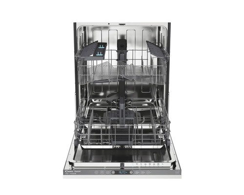 Open vaatwasser met vaatwaskorven