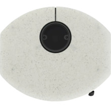 Tafelblad met afdekking voor kabeldoorvoer