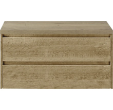 Wastafelonderkast met twee lades