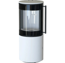 Houtkachel met glazen ruit