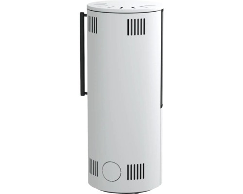 Vrijstaande kachel met ventilatiesleuven