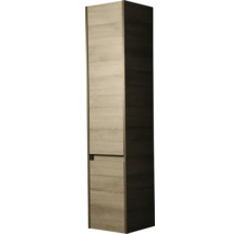 Hoge kast met twee deuren in houten design