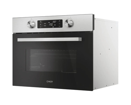 Inbouwoven met digitaal display en Candy logo