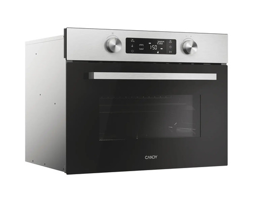 Inbouwoven met digitaal display en Candy logo