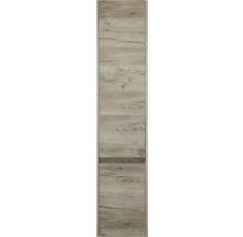 Houten kast met twee secties