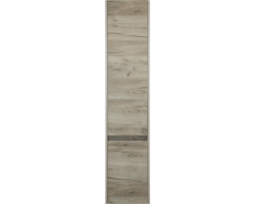 Houten kast met twee secties