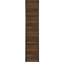 Smalle hoge kast met houtlook