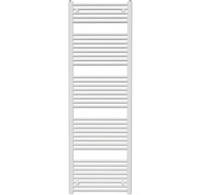 Handdoekradiator van staal met horizontale verwarmingsbuizen voor de badkamer