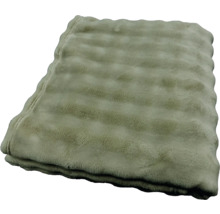 Opgevouwen fleece deken