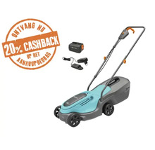 GARDENA Accu Grasmaaier PowerMax 30/18 V P4A set incl. accu en lader 
**CASHBACK ACTIE GARDENA**