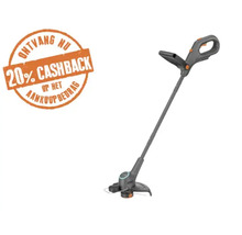 Grastrimmer met 20 procent cashback actie.
