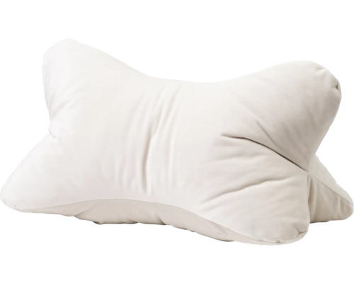 Leeskussen California crème 40x25 cm Nekkussen ter ondersteuning van hoofd en nek