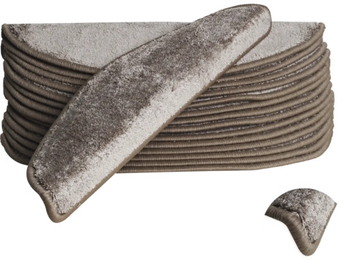 Set trapmatten van textiel voor trapbeveiliging