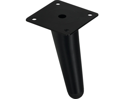 Metalen meubelpoot met montageplaat