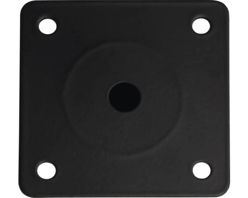 Vierkante montageplaat met vijf gaten