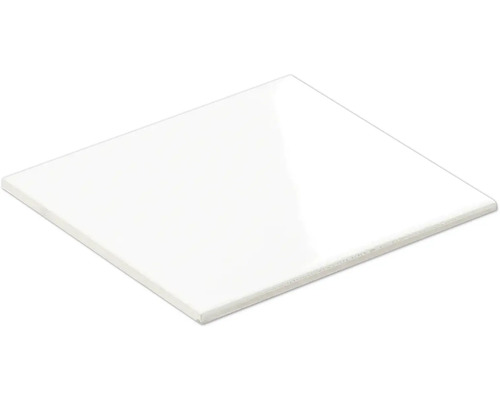 Witte keramische tegel